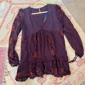 Free People Longsleeve Top, S
